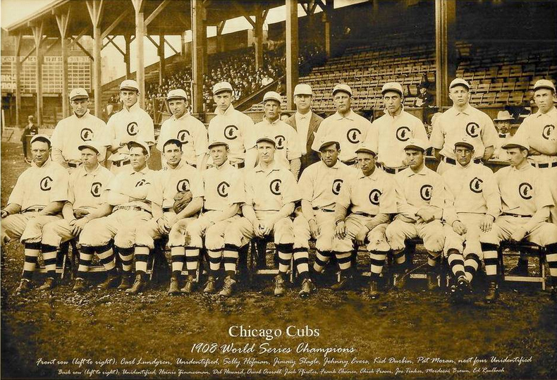 The 1908 Chicago Cubs