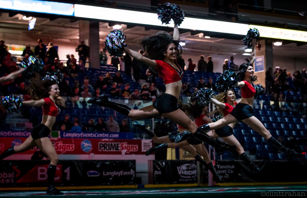 The Vancouver Stealth take on the Colorado Mammoth