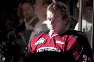 After a rough start to the season, Liam Liston spent much of 2012 on the Vancouver Giants bench. Reports indicate that Liston has retired from competitive hockey on Boxing Day 2012. Photo by Jason Kurylo for Pucked in the Head.