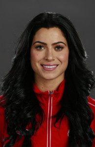 Forward Jonelle Filigno in her official Team Canada portrait. Photo courtesy of Soccer Canada.