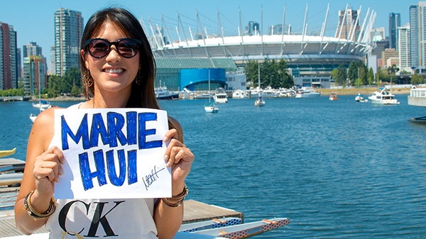 Marie Hui will be at Robson Square for the Vancouver Table Hockey Extravaganza. Will you? Photo by Jason Kurylo for Pucked in the Head.