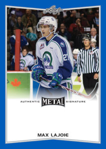 Max Lajoie trading card