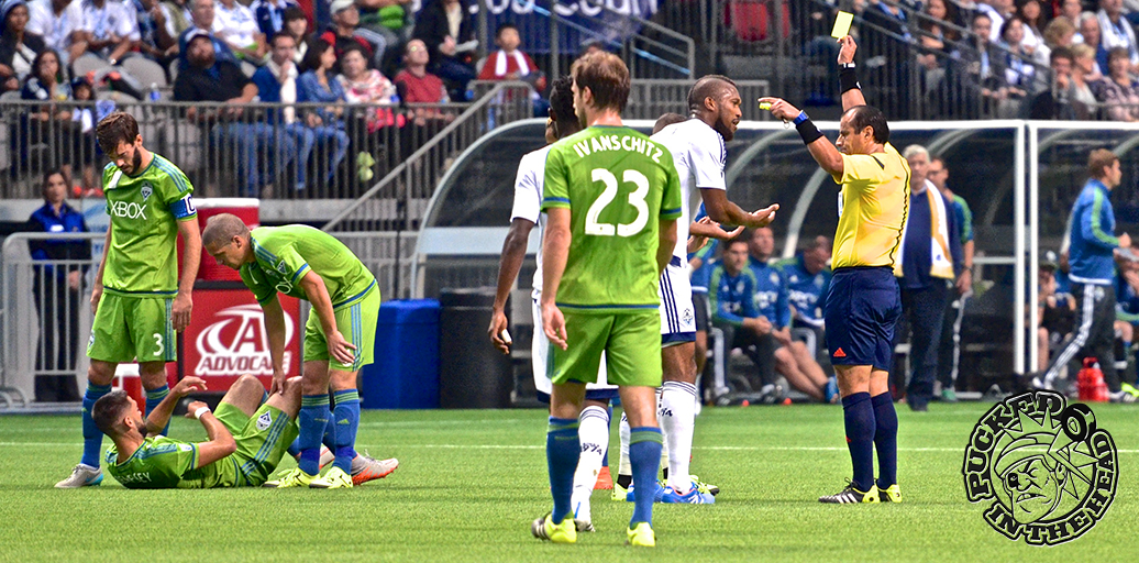 The Seattle Sounders clinched their fourth Cascadia Cup with a 3-0 win at BC Place. Photo by Jason Kurylo for Pucked in the Head.