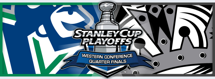 Canucks - Kings round one The Canucks host the Kings in round one
