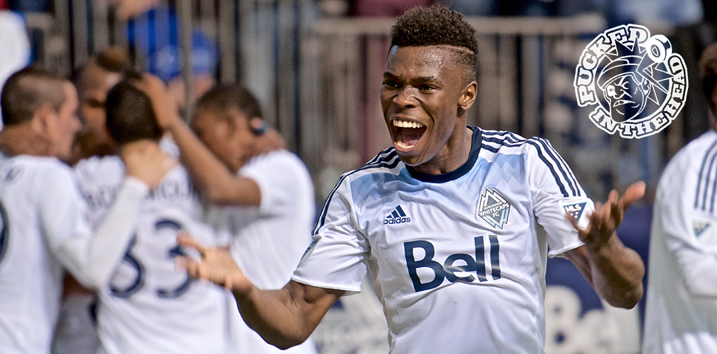 Sam Adekugbe of the Vancouver Whitecaps FC. Photo by Jason Kurylo for Pucked in the Head.