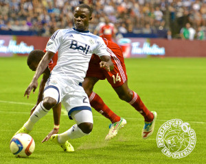 Kekuta Manneh was the best player on the pitch against Dallas. Could he start again tonight? Photos by Jason Kurylo for Pucked in the Head.