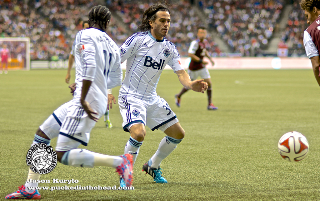 Whitecaps midfielder Mauro Rosales returns for his first full season with the team. - Photo by Jason Kurylo for Pucked in the Head.