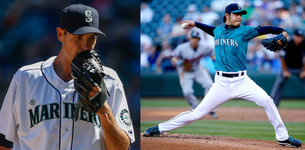 Chris Young and some Japanese guy give Felix Hernandez far more support than Randy Johnson had back in '95.