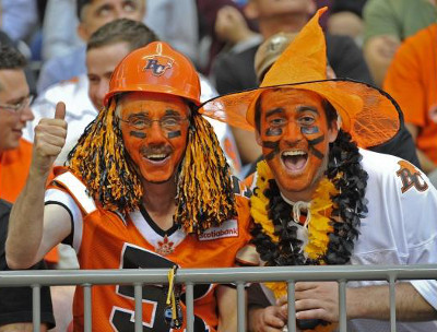 BC Lions fans are already tippling at the prospect of hosting the 2014 Grey Cup. Photo cribbed from www.vancouversun.com.