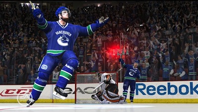 If video games have taught us anything, it's that video games can't teach us anything. EA Sports NHL 13 predicts a 3-0 week for the Vancouver Canucks. Image ripped unapologetically from the internet.