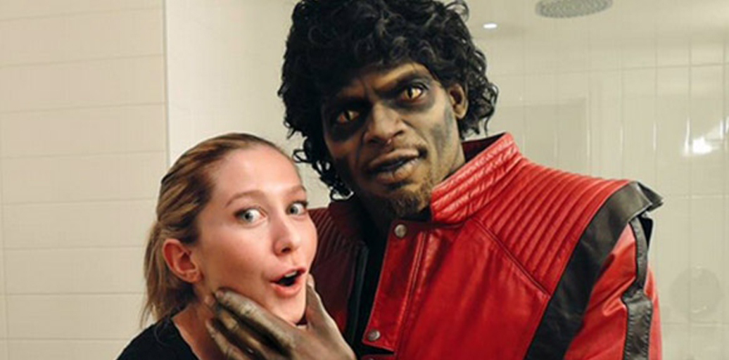 PK Subban dressed up as Jian Ghomeshi for Hallowe'en this year. *blink* Too soon?