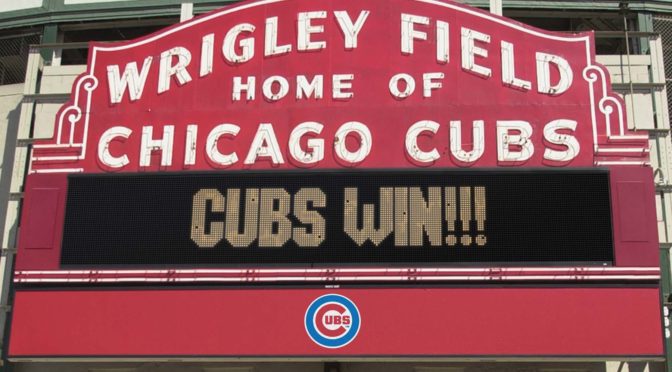 At last, the Cubs win