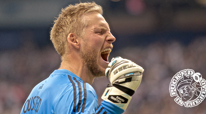 Vancouver Whitecaps FC Man of the Match David Ousted. Photo by Jason Kurylo for Pucked in the Head.
