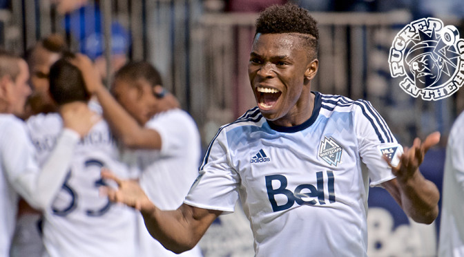 Sam Adekugbe of the Vancouver Whitecaps FC. Photo by Jason Kurylo for Pucked in the Head.